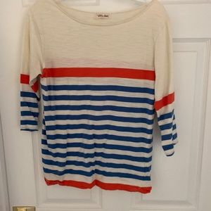 Anthropologie Lili's Closet boat neck shirt